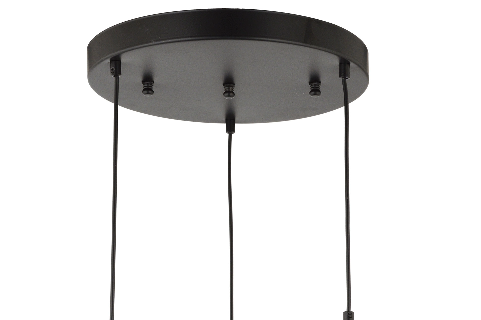 LampaLuce Cono Modern Sarkıt Salon Avizesi 3’lü Krom 35x70cm