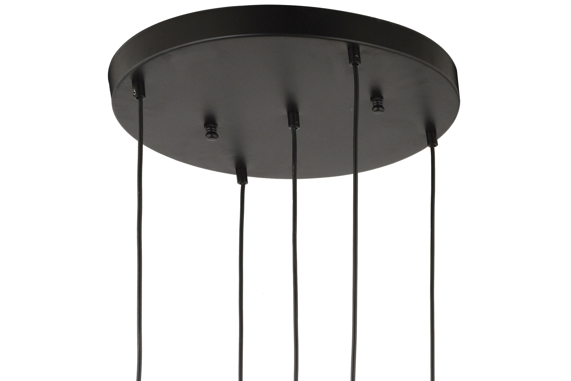 LampaLuce Cono Modern Sarkıt Salon Avizesi 5’li Eskitme Sarı 40x70cm