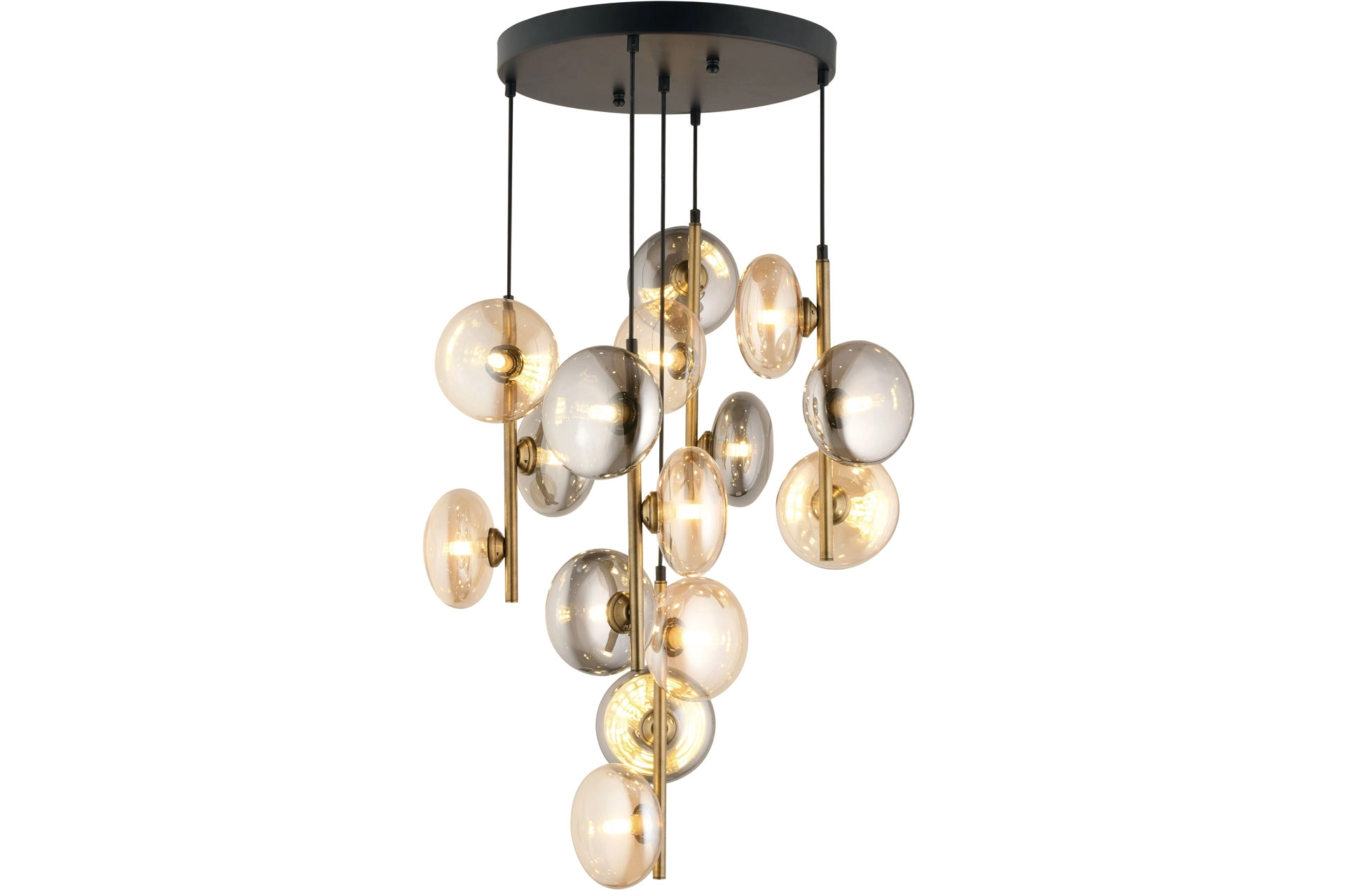Lampaluce Valentina Modern Tasarımlar Camlı Avize 5’li