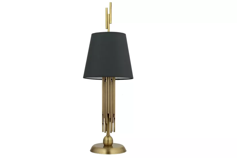 Lampaluce Straordinario Modern Tasarım Masa Lambası Eskitme Sarı 75cm