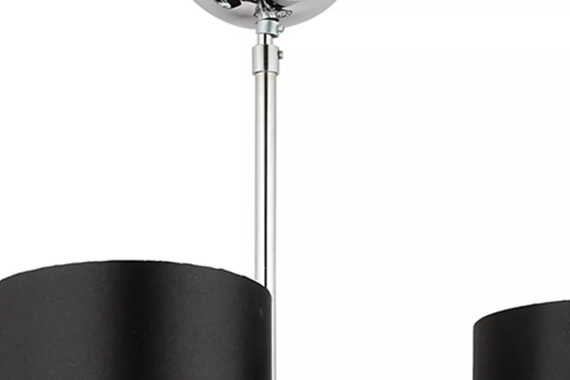 LampaLuce Dolce Ragazza Şapkalı Klasik Avize 6’lı Krom 65x80cm
